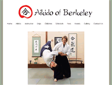 Tablet Screenshot of aikidoofberkeley.com